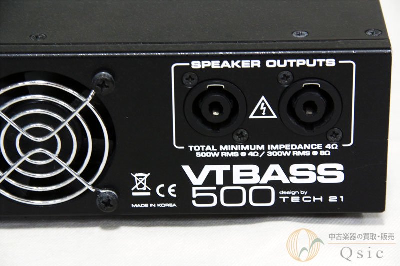 Tech 21 SansAmp VT Bass 500 [RK145] - 中古楽器の販売 【Qsic】 全国から絶え間なく中古楽器が集まる店