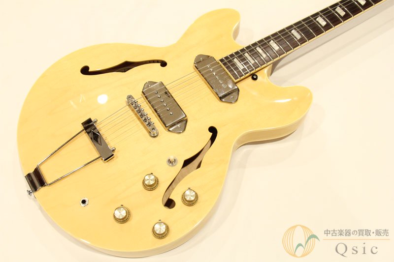 Epiphone Elitist 1965 Casino Natural 【返品OK】[RK716] - 中古楽器の販売 【Qsic】  全国から絶え間なく中古楽器が集まる店