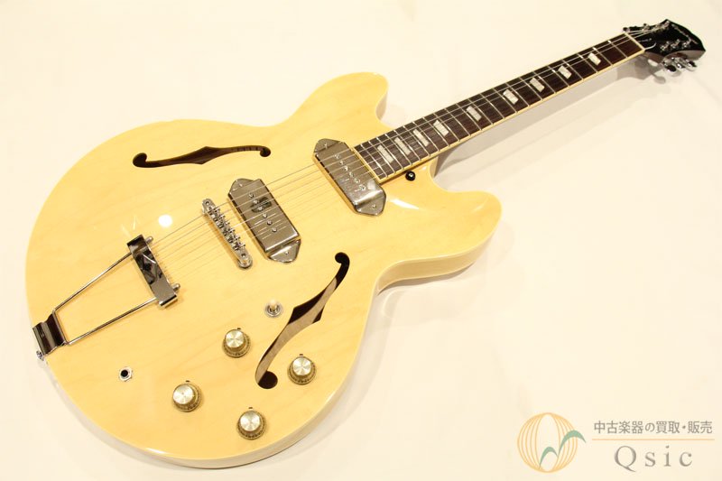 Epiphone Elitist 1965 Casino Natural 【返品OK】[RK716] - 中古楽器の販売 【Qsic】  全国から絶え間なく中古楽器が集まる店