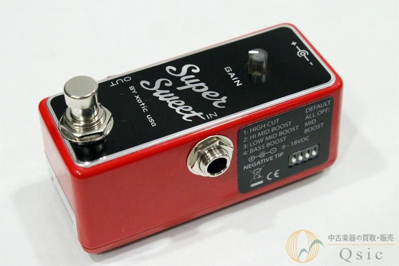 Xotic USA Super Clean ギターエフェクター エフェクター】-Xotic-コンパクト筐体にバッファー＆ブースト