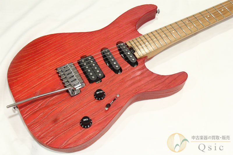 Charvel PRO-MOD DK24 HSS 2PT CM ASH Red Ash 【返品OK】[RK679] - 中古楽器の販売 【Qsic】  全国から絶え間なく中古楽器が集まる店