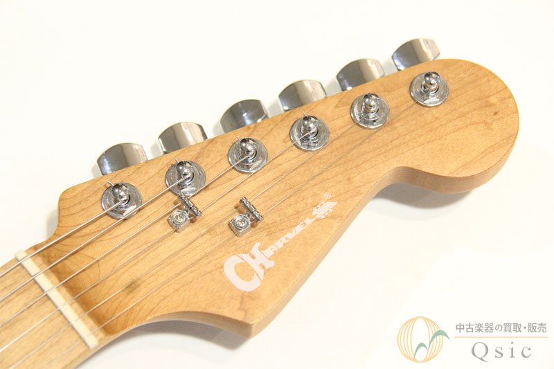 Charvel PRO-MOD DK24 HSS 2PT CM ASH Red Ash 【返品OK】[RK679] - 中古楽器の販売 【Qsic】  全国から絶え間なく中古楽器が集まる店