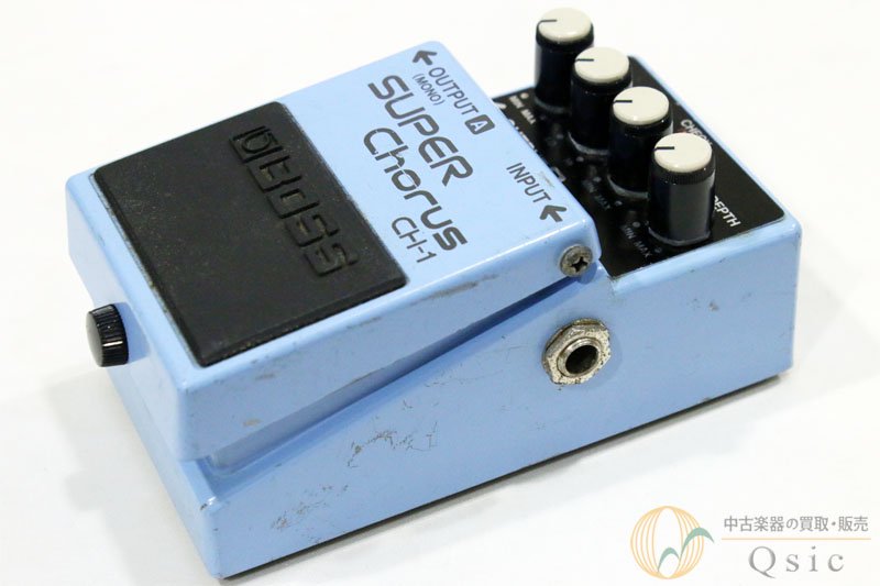 BOSS CH-1 SUPER Chorus [RK244] - 中古楽器の販売 【Qsic】 全国から絶え間なく中古楽器が集まる店