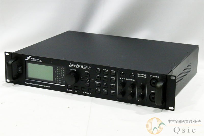 Fractal Audio Systems Axe-Fx II XL+ [RK201] - 中古楽器の販売 【Qsic】  全国から絶え間なく中古楽器が集まる店