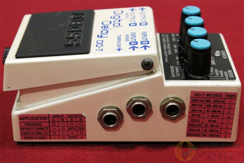 BOSS DD-7 Digital Delay [RK282] - 中古楽器の販売 【Qsic】 全国から絶え間なく中古楽器が集まる店