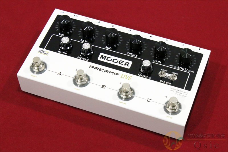 MOOER PREAMP Live [RK814] - 中古楽器の販売 【Qsic】 全国から絶え間なく中古楽器が集まる店