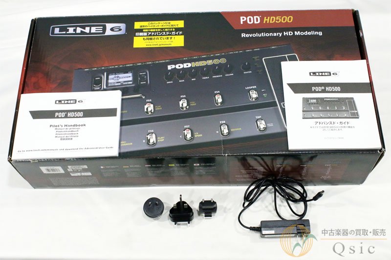 Line6 POD HD500 [SK193] - 中古楽器の販売 【Qsic】 全国から絶え間なく中古楽器が集まる店