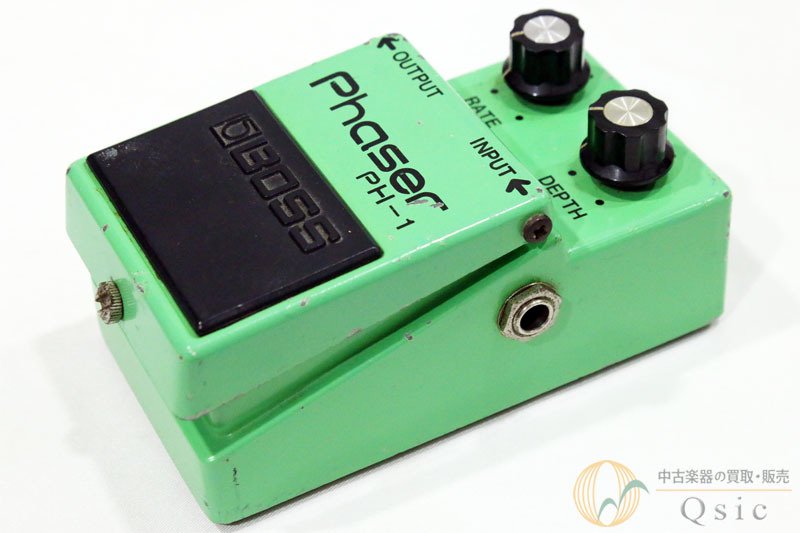 BOSS PH-1 Phaser [PK099] - 中古楽器の販売 【Qsic】 全国から絶え間なく中古楽器が集まる店