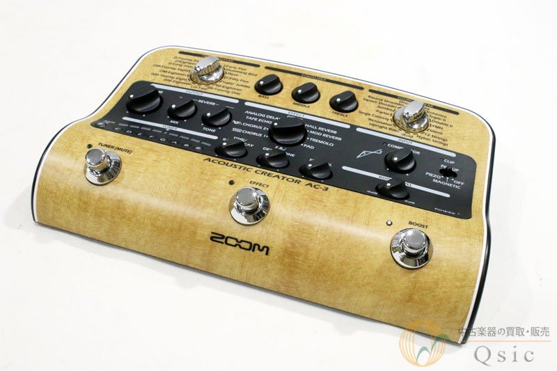 ZOOM AC-3 Acoustic Creator [SK627] - 中古楽器の販売 【Qsic】 全国から絶え間なく中古楽器が集まる店