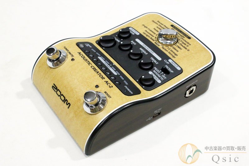 ZOOM AC-2 Acoustic Creator [SK624] - 中古楽器の販売 【Qsic】 全国から絶え間なく中古楽器が集まる店