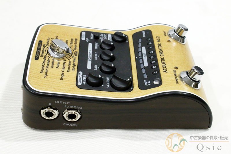 ZOOM AC-2 Acoustic Creator [SK624] - 中古楽器の販売 【Qsic】 全国から絶え間なく中古楽器が集まる店