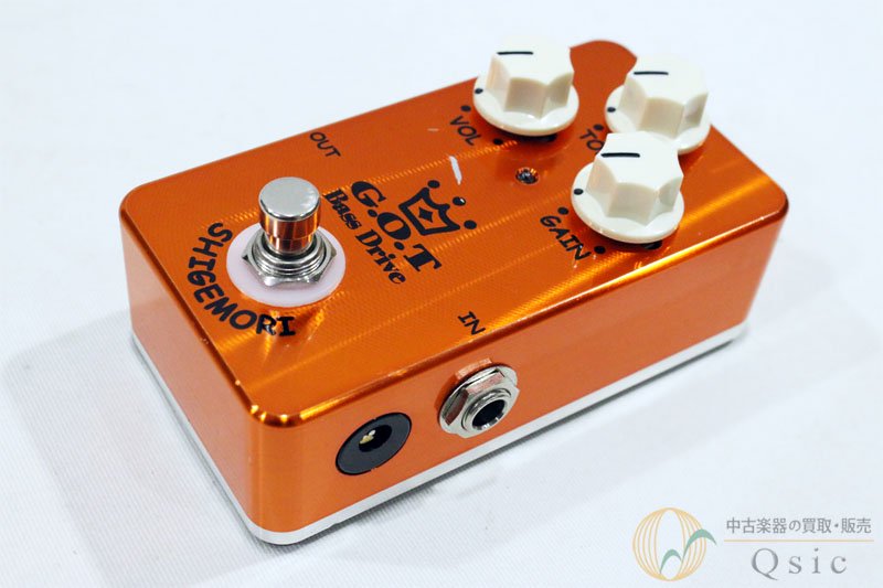 SHIGEMORI G.O.T Bass Drive [SK373] - 中古楽器の販売 【Qsic】 全国から絶え間なく中古楽器が集まる店