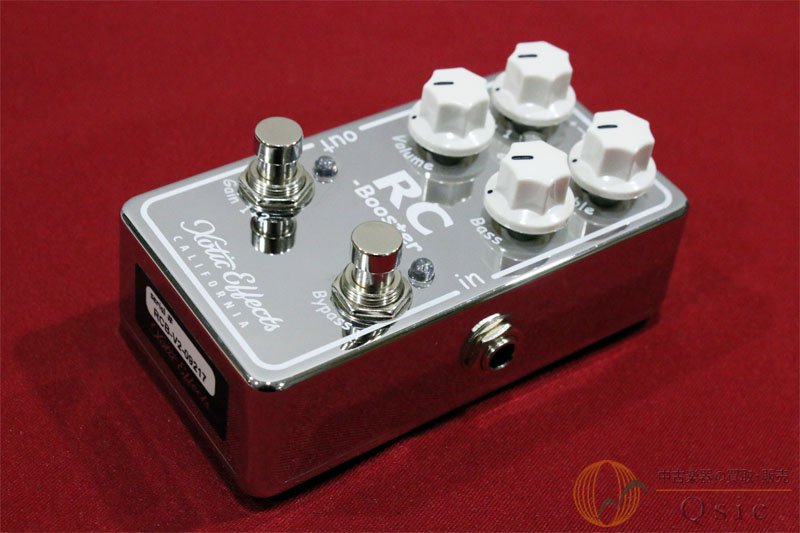 Xotic RC-Booster V2 / RCB-V2 [SK792] - 中古楽器の販売 【Qsic】 全国から絶え間なく中古楽器が集まる店