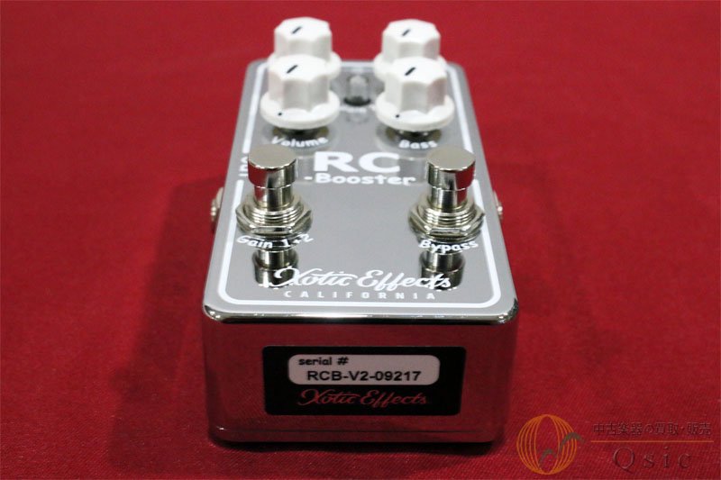 Xotic RC-Booster V2 / RCB-V2 [SK792] - 中古楽器の販売 【Qsic】 全国から絶え間なく中古楽器が集まる店