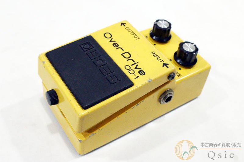 BOSS OD-1 OverDrive 1983年製 [SK797] - 中古楽器の販売 【Qsic】 全国から絶え間なく中古楽器が集まる店