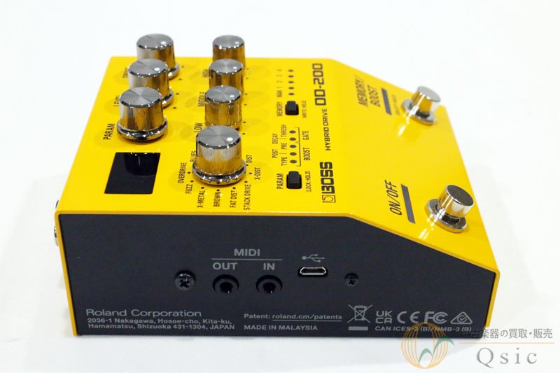 BOSS OD-200 Hybrid Drive 2024年製 [TK322] - 中古楽器の販売 【Qsic】 全国から絶え間なく中古楽器が集まる店