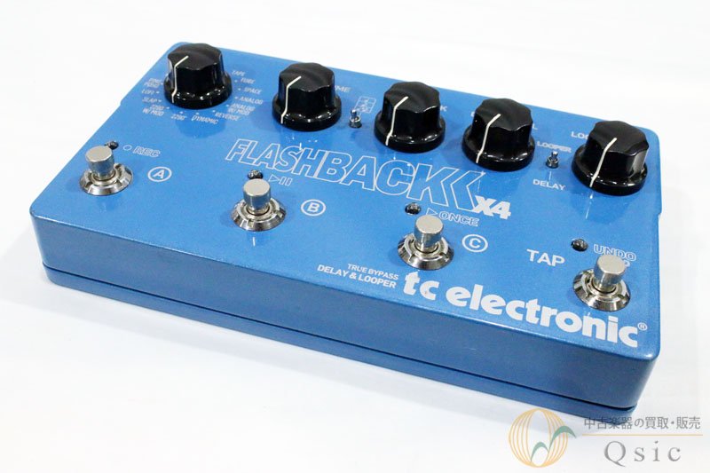 tc electronic Flashback X4 [TK429] - 中古楽器の販売 【Qsic】 全国から絶え間なく中古楽器が集まる店