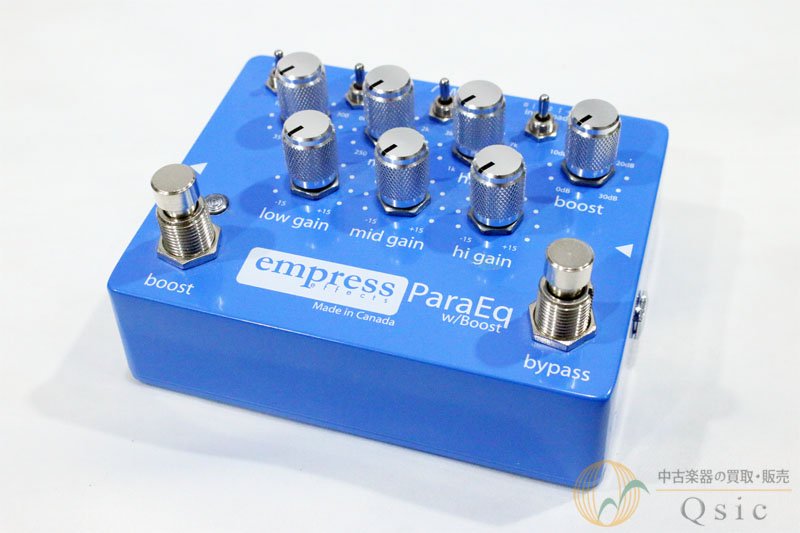 Empress Effects ParaEQ w/Boost [TK727] - 中古楽器の販売 【Qsic】 全国から絶え間なく中古楽器が集まる店