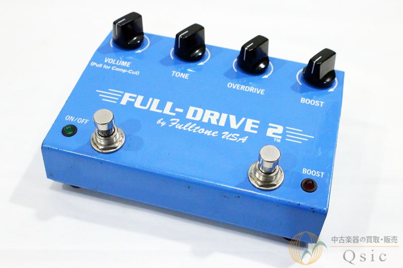 Fulltone FULL DRIVE 2 Comp-Cut [TK156] - 中古楽器の販売 【Qsic】 全国から絶え間なく中古楽器が集まる店