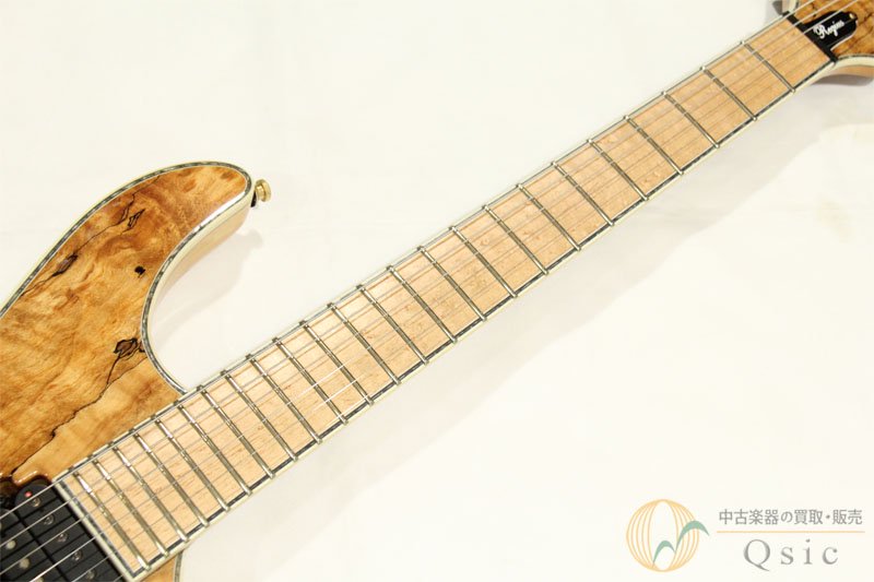 MAYONES Regius 6 Custom Spalted Maple Top 【返品OK】[TK717] - 中古楽器の販売 【Qsic】  全国から絶え間なく中古楽器が集まる店