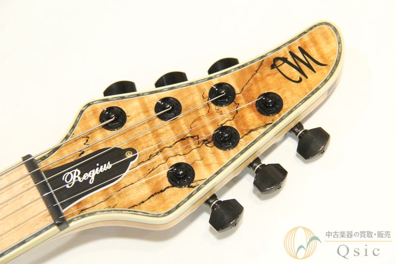 MAYONES Regius 6 Custom Spalted Maple Top 【返品OK】[TK717] - 中古楽器の販売 【Qsic】  全国から絶え間なく中古楽器が集まる店