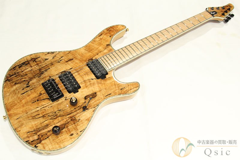 MAYONES Regius 6 Custom Spalted Maple Top 【返品OK】[TK717] - 中古楽器の販売 【Qsic】  全国から絶え間なく中古楽器が集まる店