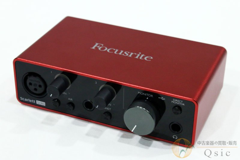 Focusrite Scarlett Solo gen. 3 [UK226]