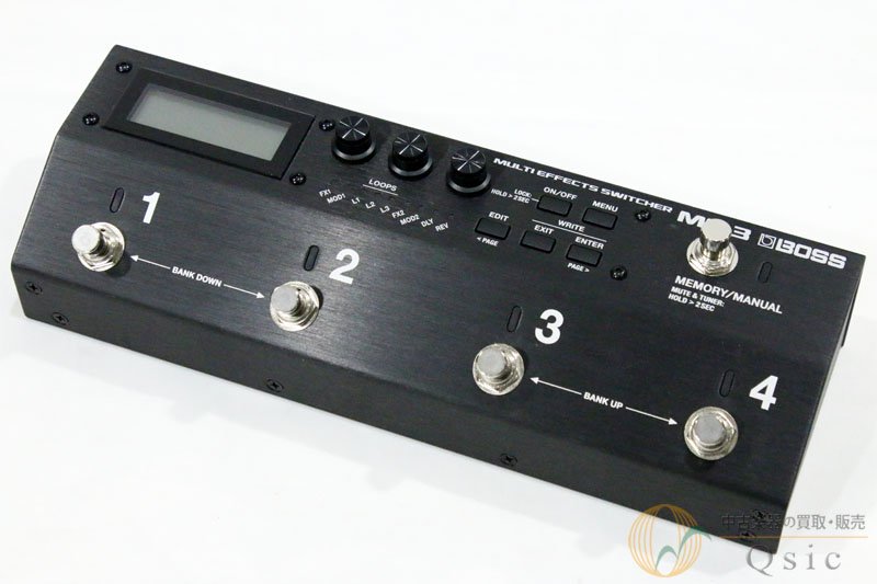 BOSS MS-3 Multi Effects Switcher 2022年製 [UK336] - 中古楽器の販売 【Qsic】  全国から絶え間なく中古楽器が集まる店