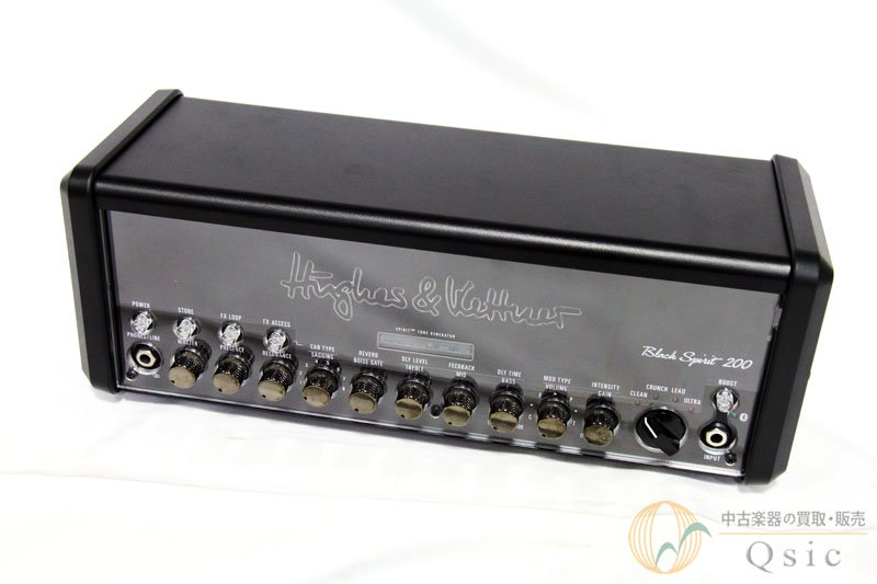 Hughes&Kettner Black Spirit 200 Head [UK361] - 中古楽器の販売 【Qsic】  全国から絶え間なく中古楽器が集まる店