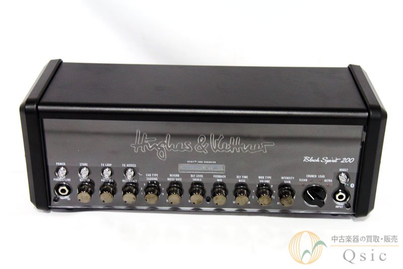 Hughes&Kettner Black Spirit 200 Head [UK361] - 中古楽器の販売 【Qsic】  全国から絶え間なく中古楽器が集まる店