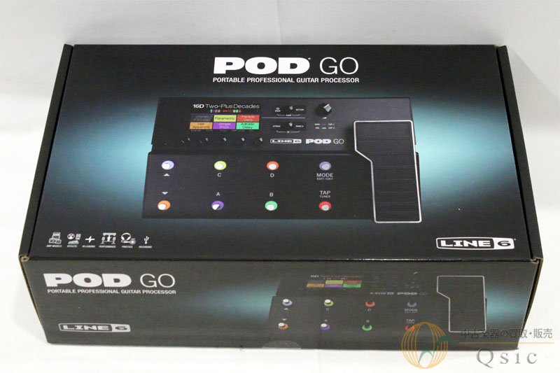 Line6 POD GO [UK680] - 中古楽器の販売 【Qsic】 全国から絶え間なく中古楽器が集まる店