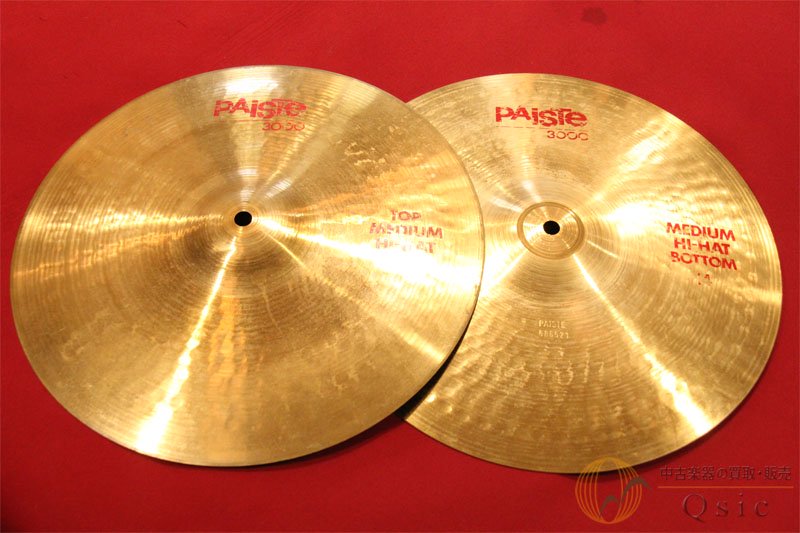 Paiste 3000 Medium HI HATS PAIR 14