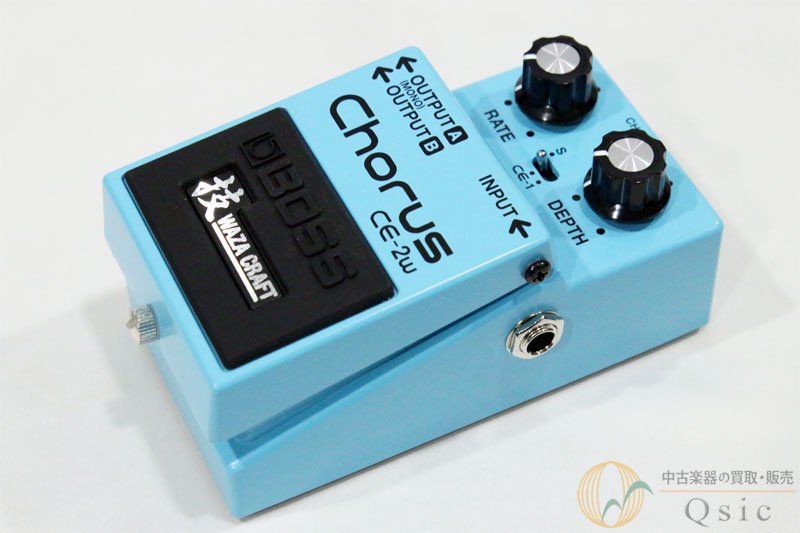 BOSS CE-2W Chorus WAZA Craft 2021年製 [VK741] - 中古楽器の販売 【Qsic】  全国から絶え間なく中古楽器が集まる店