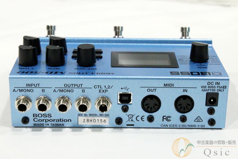 BOSS MD-500 Modulation [VK302] - 中古楽器の販売 【Qsic】 全国から絶え間なく中古楽器が集まる店