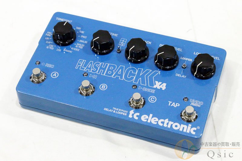 tc electronic Flashback X4 [VK046] - 中古楽器の販売 【Qsic】 全国から絶え間なく中古楽器が集まる店