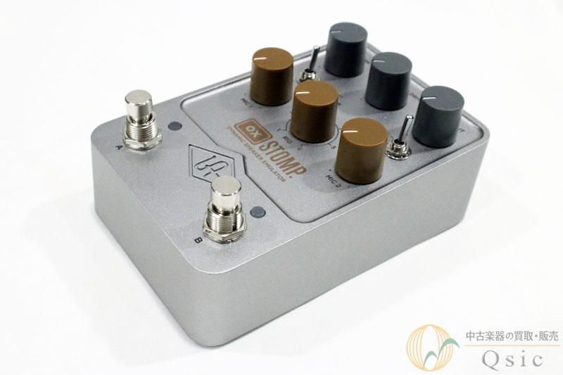 美品　UAFX OX STOMP スピーカーシミュレーター Universal Audio UAFX OX Stomp Dynamic Speaker Emulator