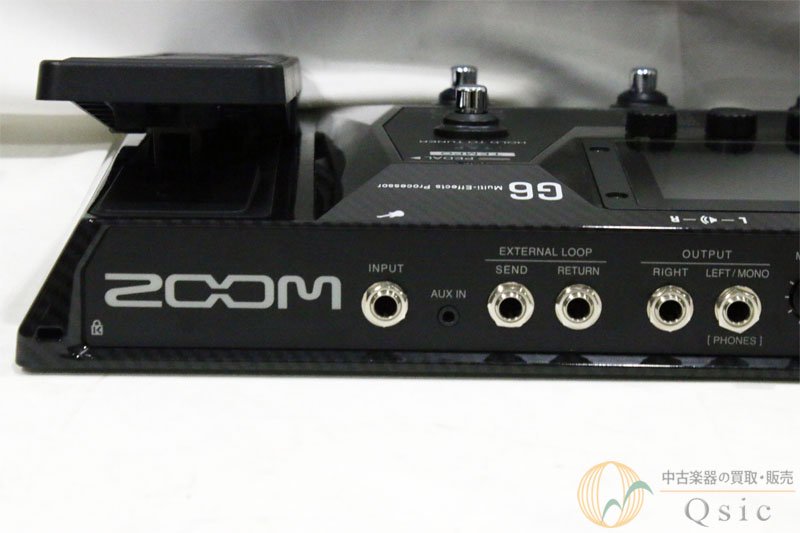 ZOOM G6 [VK455] - 中古楽器の販売 【Qsic】 全国から絶え間なく中古楽器が集まる店