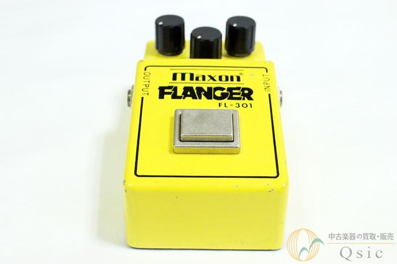 Maxon FL-301 Flanger 1980s Vintage Guitar Pedal Made in