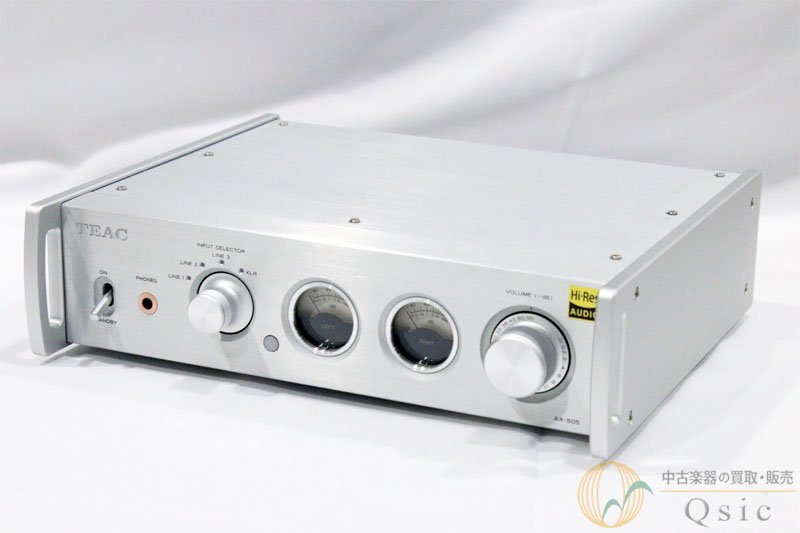 TEAC AX-505-S 2022年製 [WK250] - 中古楽器の販売 【Qsic】 全国から絶え間なく中古楽器が集まる店