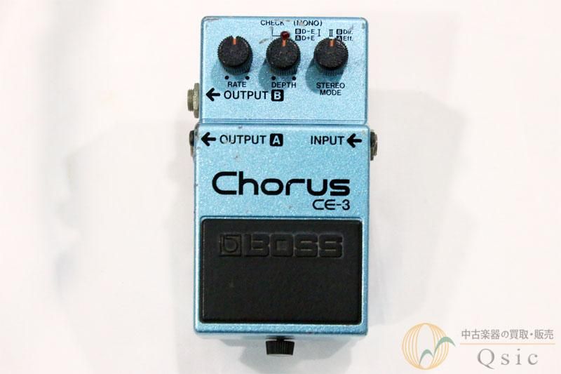 BOSS CE-3 1982年製 [WK052] - 中古楽器の販売 【Qsic】 全国