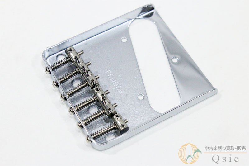 Fender 6-Saddle Vintage-Syle Telecaster Bridge Assembly (Chrome) [XK793]ڿŹ߸ˡ