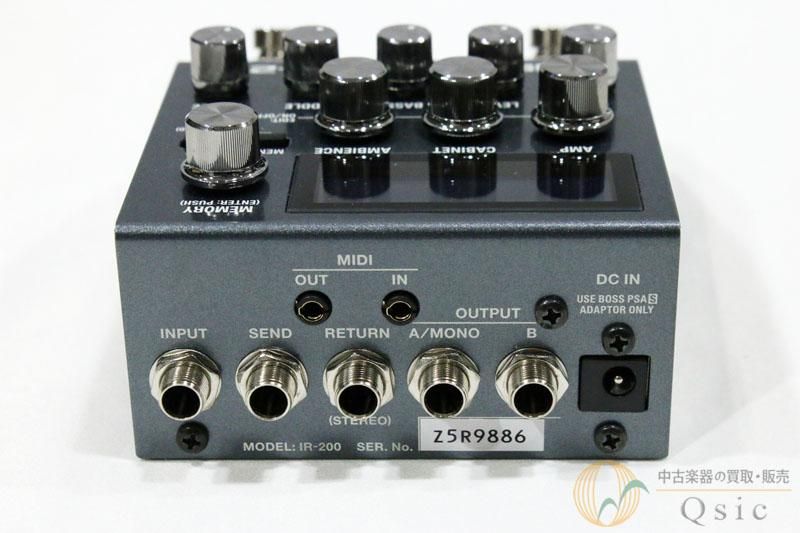 美品！BOSS IR-200新品購入使用期間3カ月 BOSS 【展示特価】 IR-200 AMP&CABINET PROCESSOR ボス