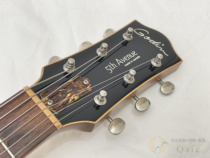 Godin 【現物画像】5th Avenue Kingpin P90 Cognac Burst SN