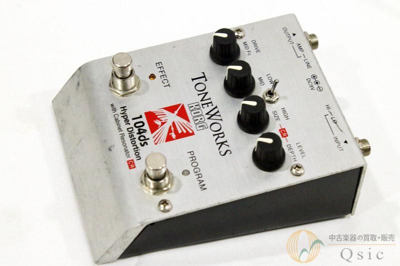 ■KORG  104DS ディストーション KORG ToneWorks 104ds Hyper Distortion Demo - YouTube