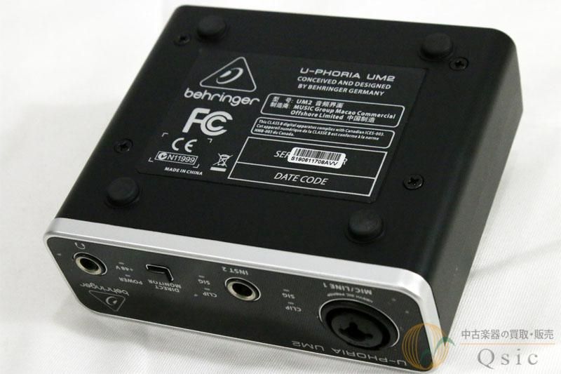 宅録セット (berhringer U-PHORIA UM2) Behringer U-Phoria UM2 – United States