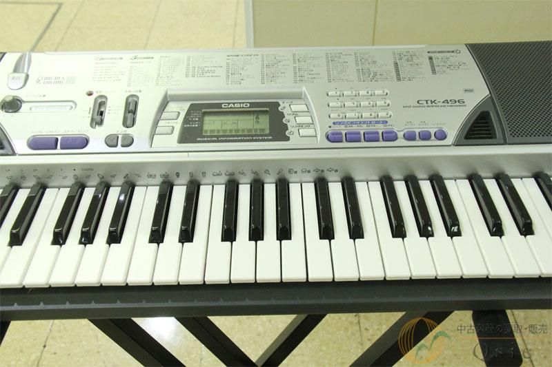 CASIO CTK-496 [RL961]【神戸店在庫】 - 中古楽器の販売 【Qsic