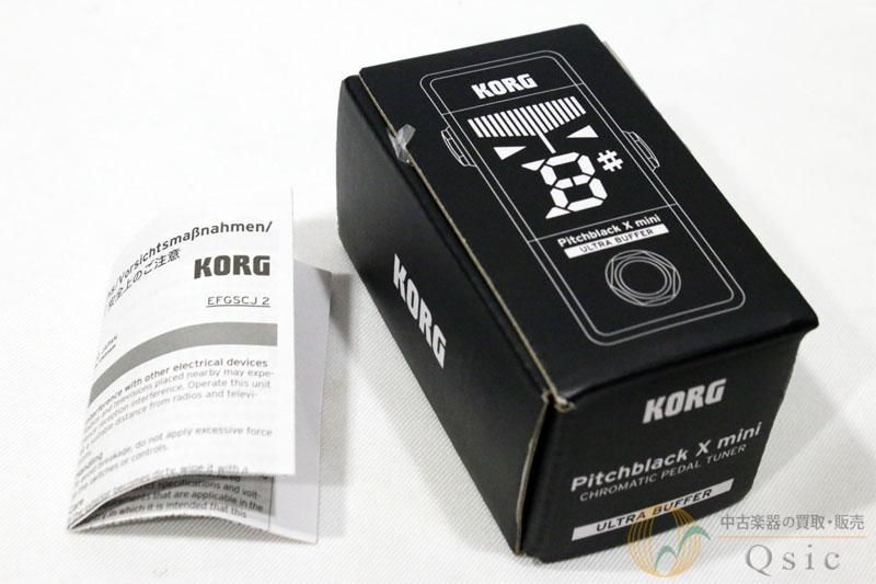 KORG Pitchblack X mini（箱付き） Korg - Pitchblack X Mini Pedal Tuner - PBXMINI – Steve's