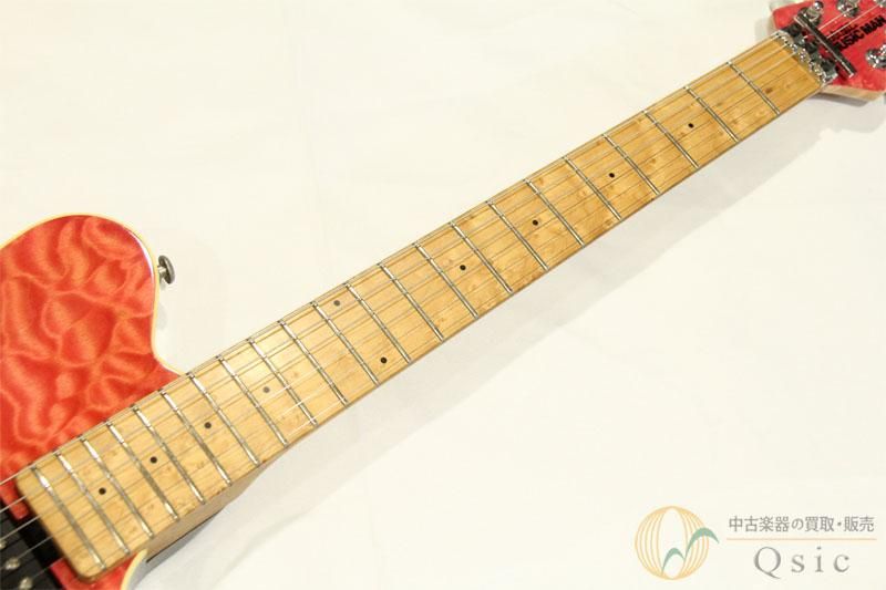 【中古】 Music エリック・サーモン MUSIC MAN AXIS EX Translucent Pink 1997年製 【返品OK】[SL775