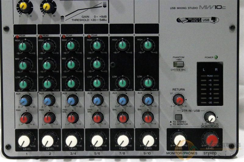 YAMAHA MW10c USBミキサー 10チャンネル　ハードケース付 YAMAHA MW10c USBミキサー 10チャンネル ハードケース付 - メルカリ