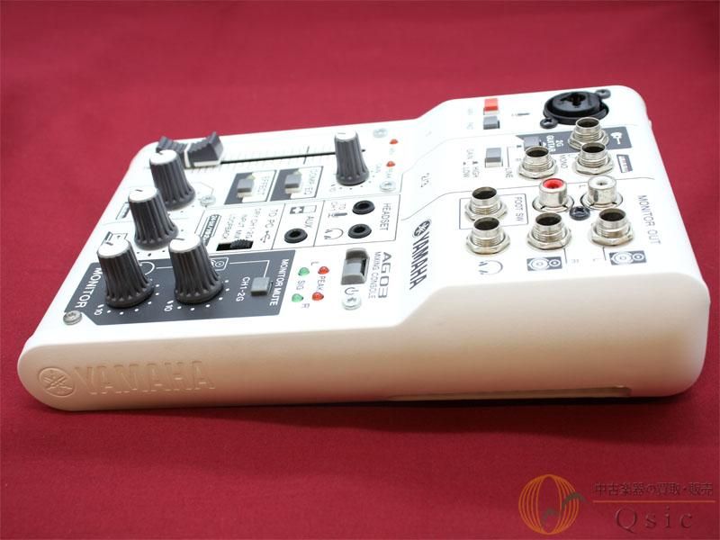 YAMAHA AG03(整備済み品) Amazon | 【整備済み品】 ヤマハ YAMAHA ウェブキャスティング